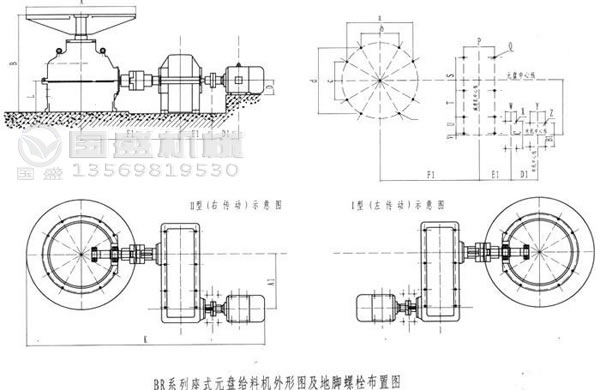 建材PZ座式圓盤給料機(jī)